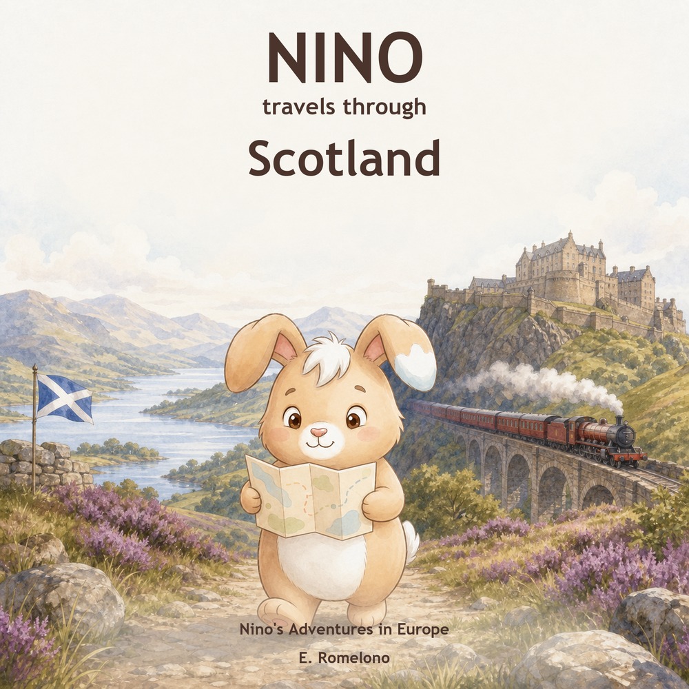 Cover artwork for Nino Discovers Scotland