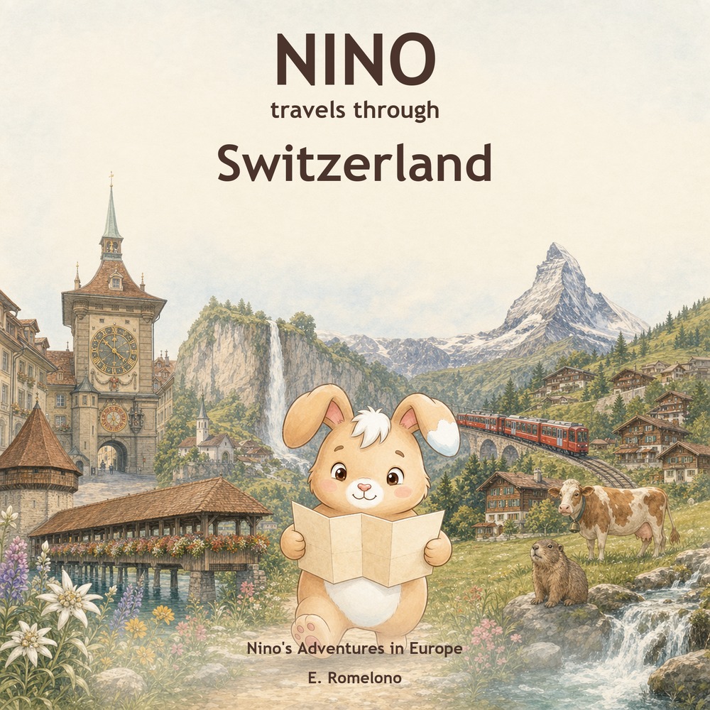 Cover artwork for Nino Discovers Switzerland